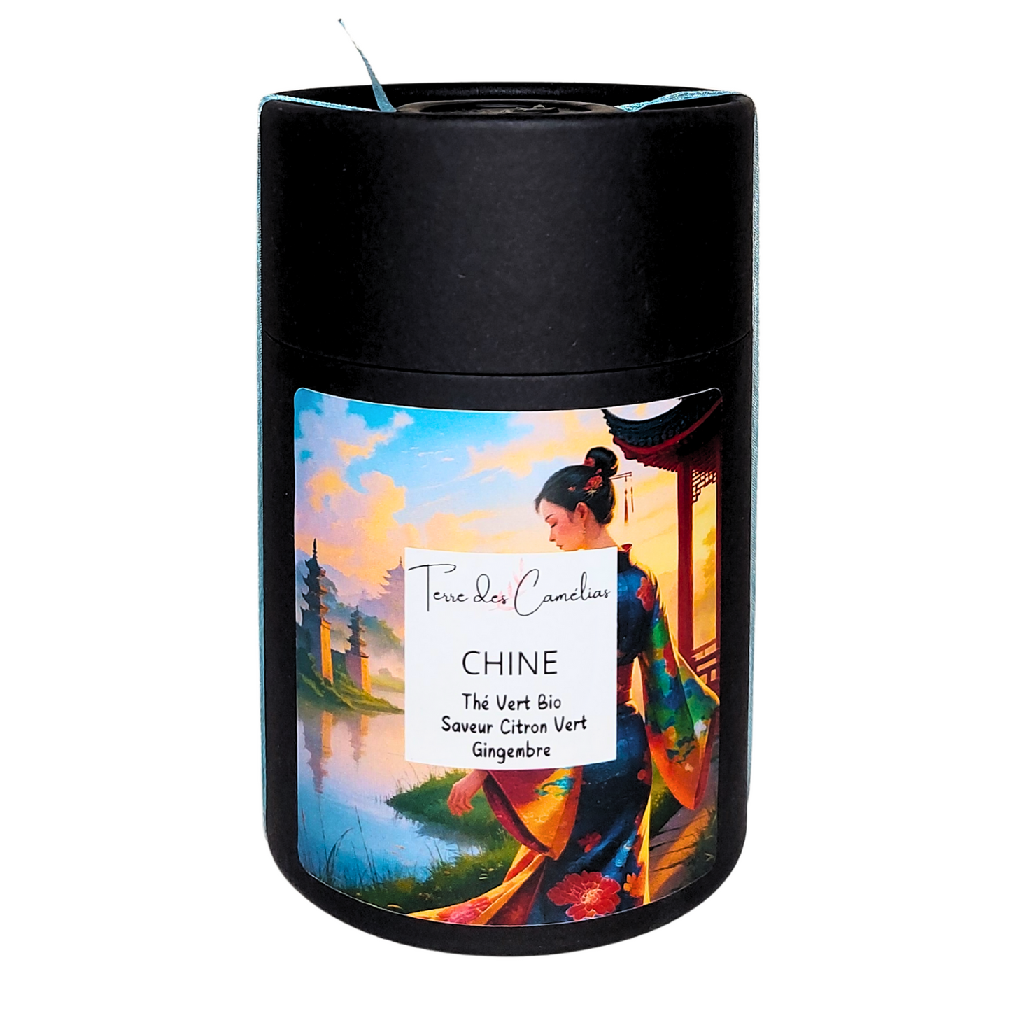 Thé vert CHINE - Saveur Citron Vert Gingembre