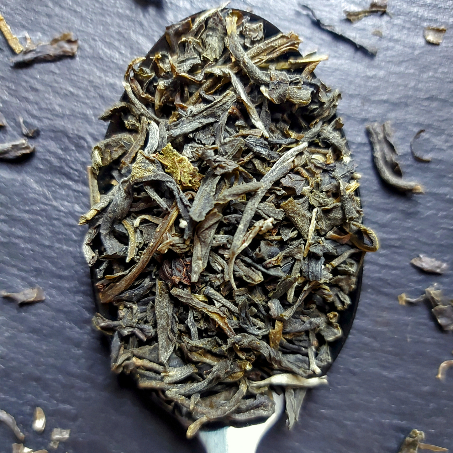 Cuillère de thé vert bio du Vietnam vrac